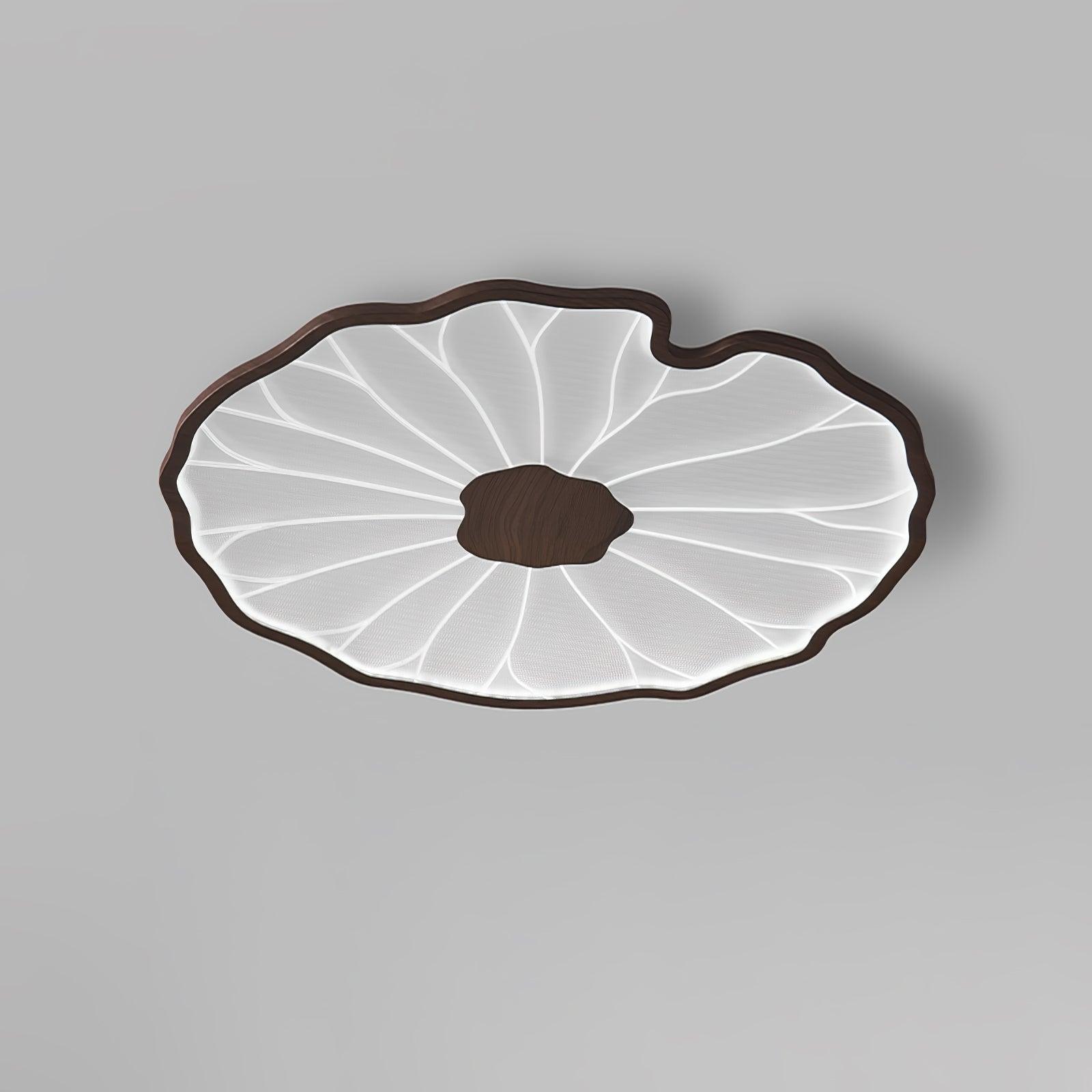 LotoLume LED Ceiling Light Lotus Leaf Design