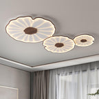 LotoLume Plafonnier LED Design Feuille de Lotus
