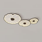LotoLume Plafonnier LED Design Feuille de Lotus