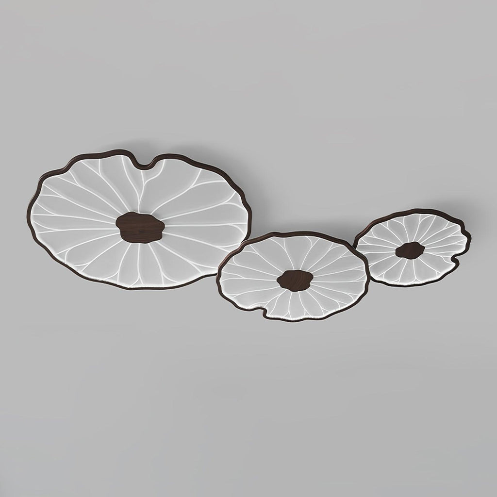 LotoLume LED Ceiling Light Lotus Leaf Design