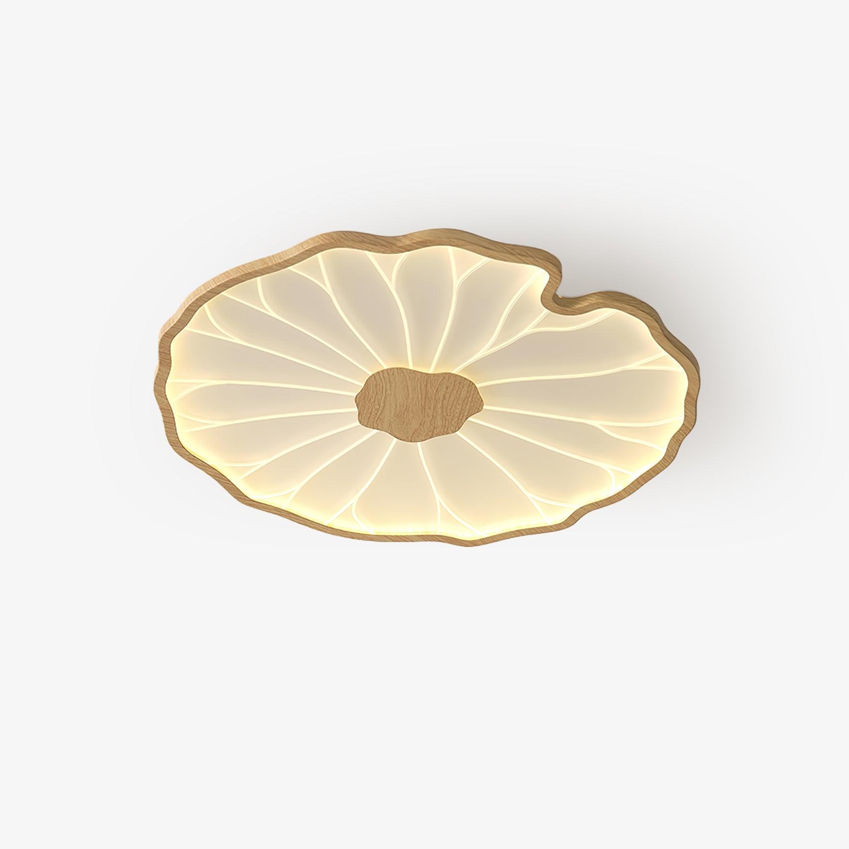 LotoLume LED Ceiling Light Lotus Leaf Design