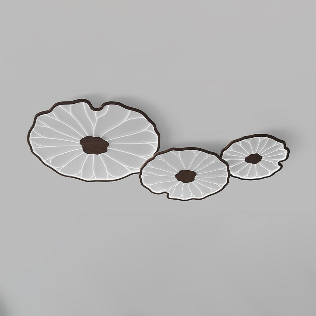 LotoLume LED Ceiling Light Lotus Leaf Design