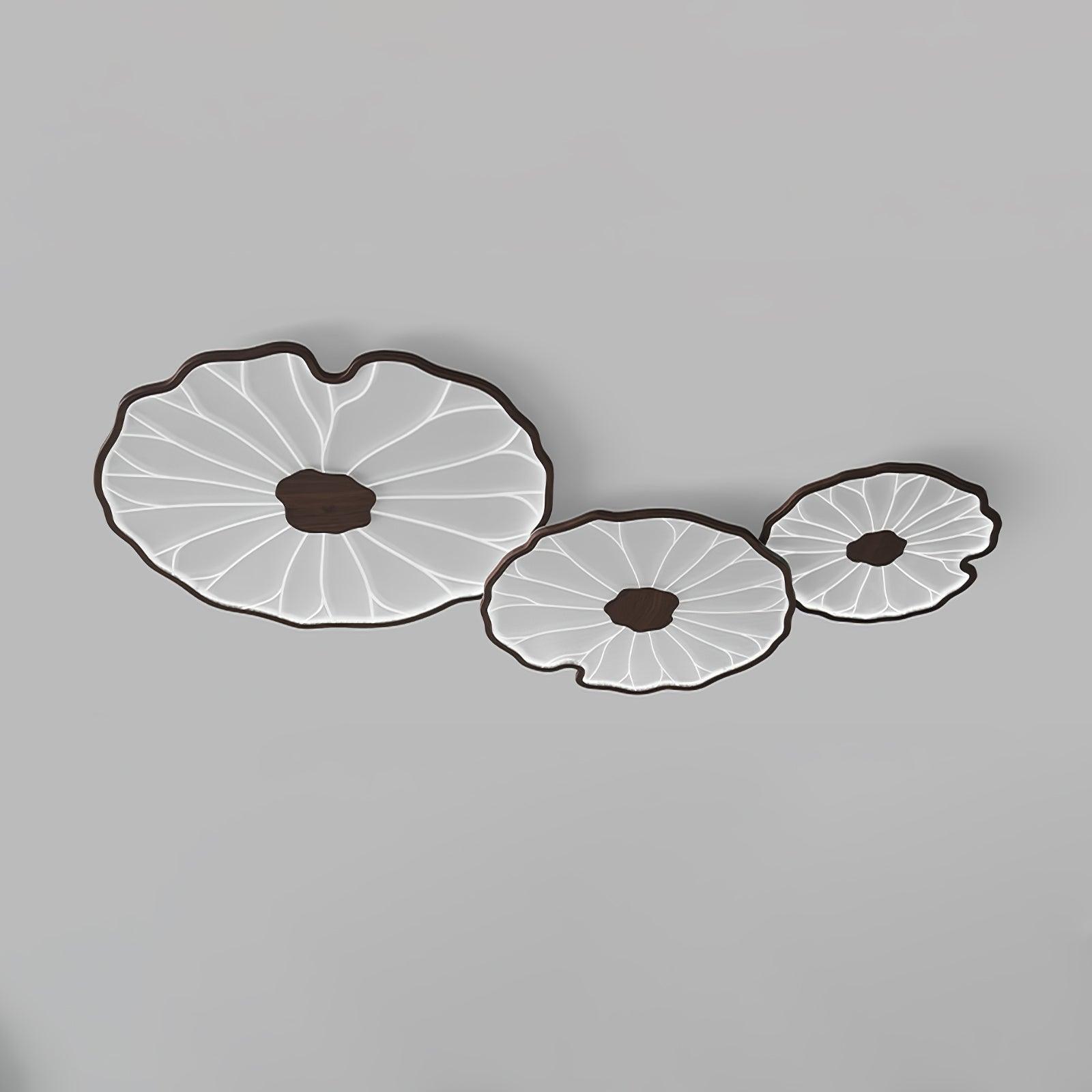 LotoLume LED Ceiling Light Lotus Leaf Design