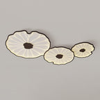 LotoLume Plafonnier LED Design Feuille de Lotus
