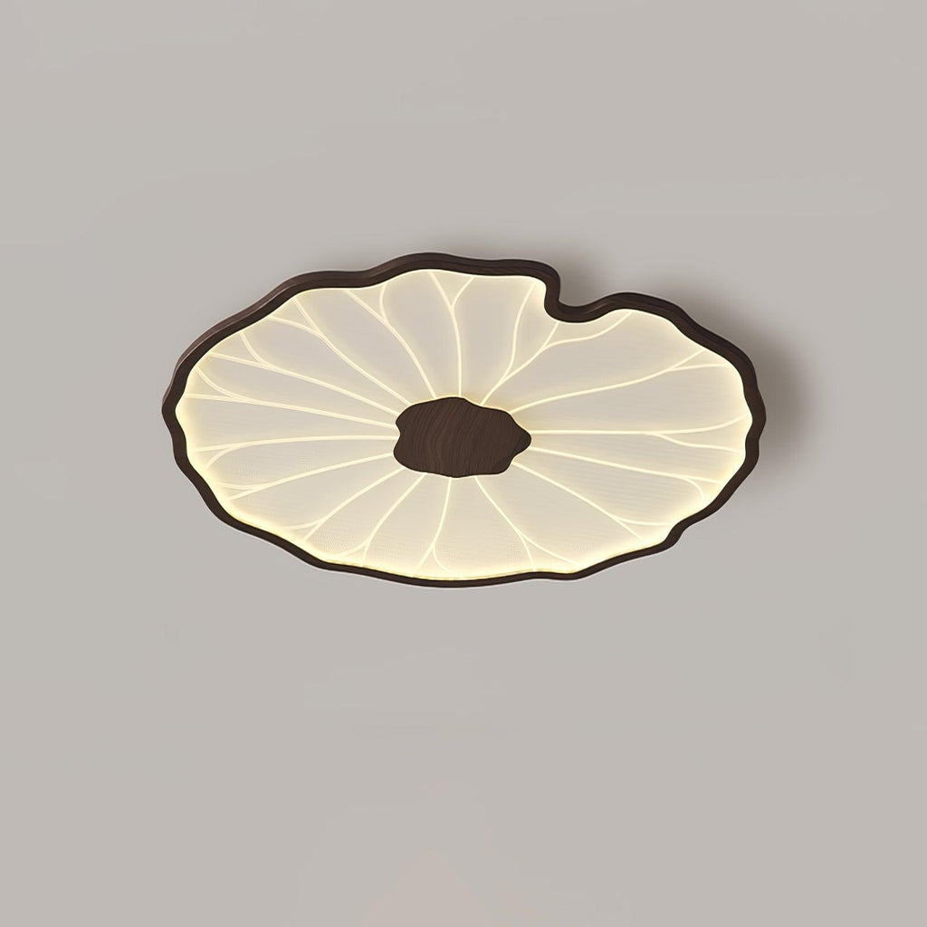 LotoLume LED Ceiling Light Lotus Leaf Design