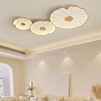 LotoLume Plafonnier LED Design Feuille de Lotus