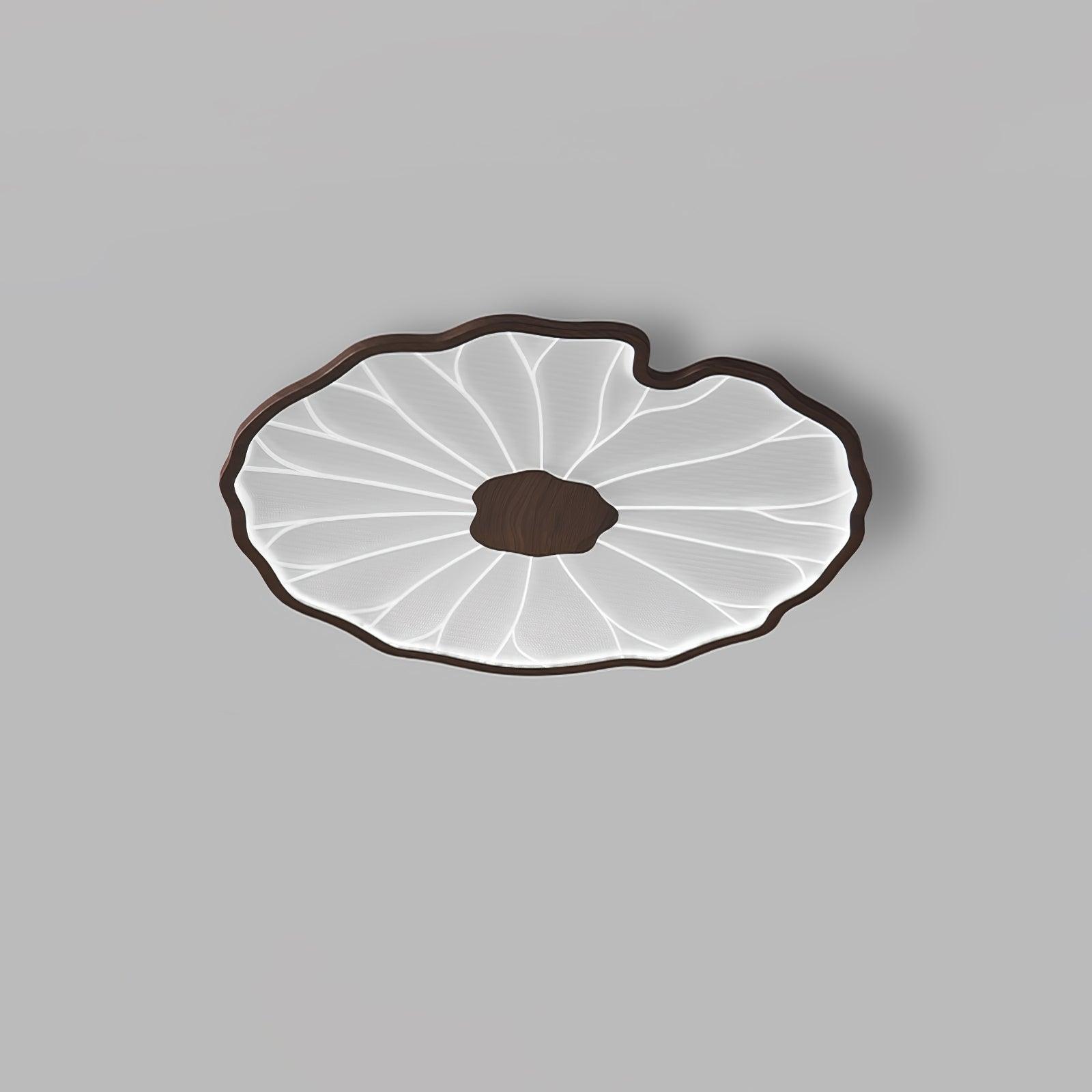 LotoLume LED Ceiling Light Lotus Leaf Design