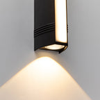 Modern Linear LED Outdoor Wall Light - Weather-Resistant for Gardens and Patios