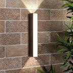 Modern Linear LED Outdoor Wall Light - Weather-Resistant for Gardens and Patios