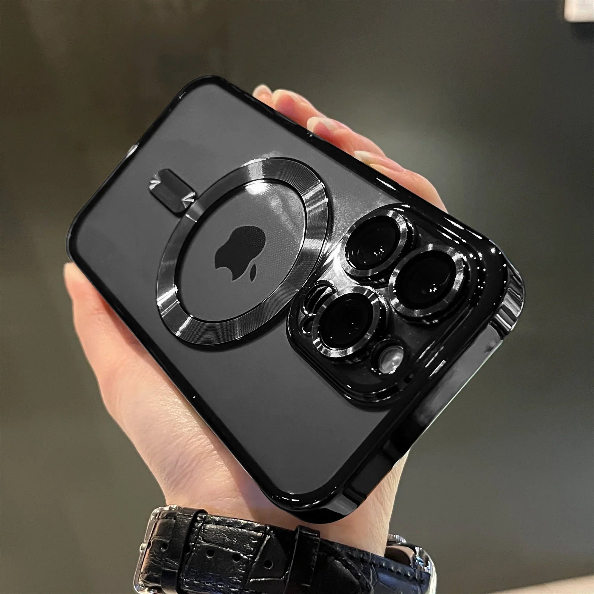 Premium Metallic Magnetic Phone Shield - Slim Protective Case