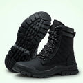 ForgeStep Steel Toe Safety Boots | Protective Work Boots with Side Zipper
