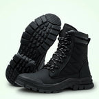 ForgeStep Steel Toe Safety Boots | Protective Work Boots with Side Zipper