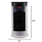 BreezeFlow Portable Air Cooler Humidifier Fan 6 Speed Timer