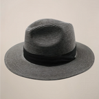 Men's Panama Straw Summer Hat Wide Brim Lightweight