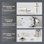 Stainless Steel Automatic Water Level Float Valve - Auto Fill Control Switch