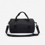Compact Cylindrical Duffel Bag - Lightweight Gym & Travel Carry