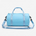 Compact Cylindrical Duffel Bag - Lightweight Gym & Travel Carry