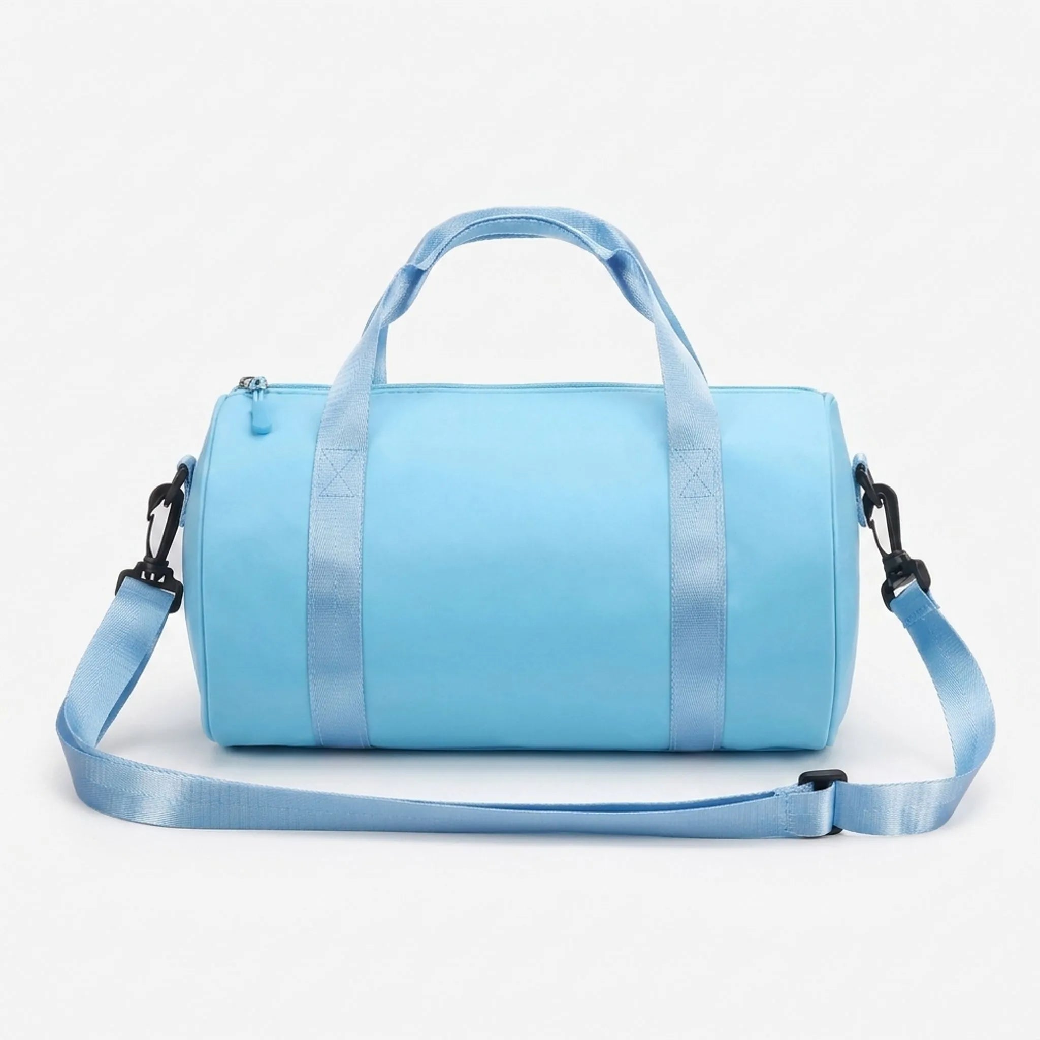 Compact Cylindrical Duffel Bag - Lightweight Gym & Travel Carry