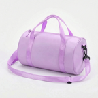 Compact Cylindrical Duffel Bag - Lightweight Gym & Travel Carry