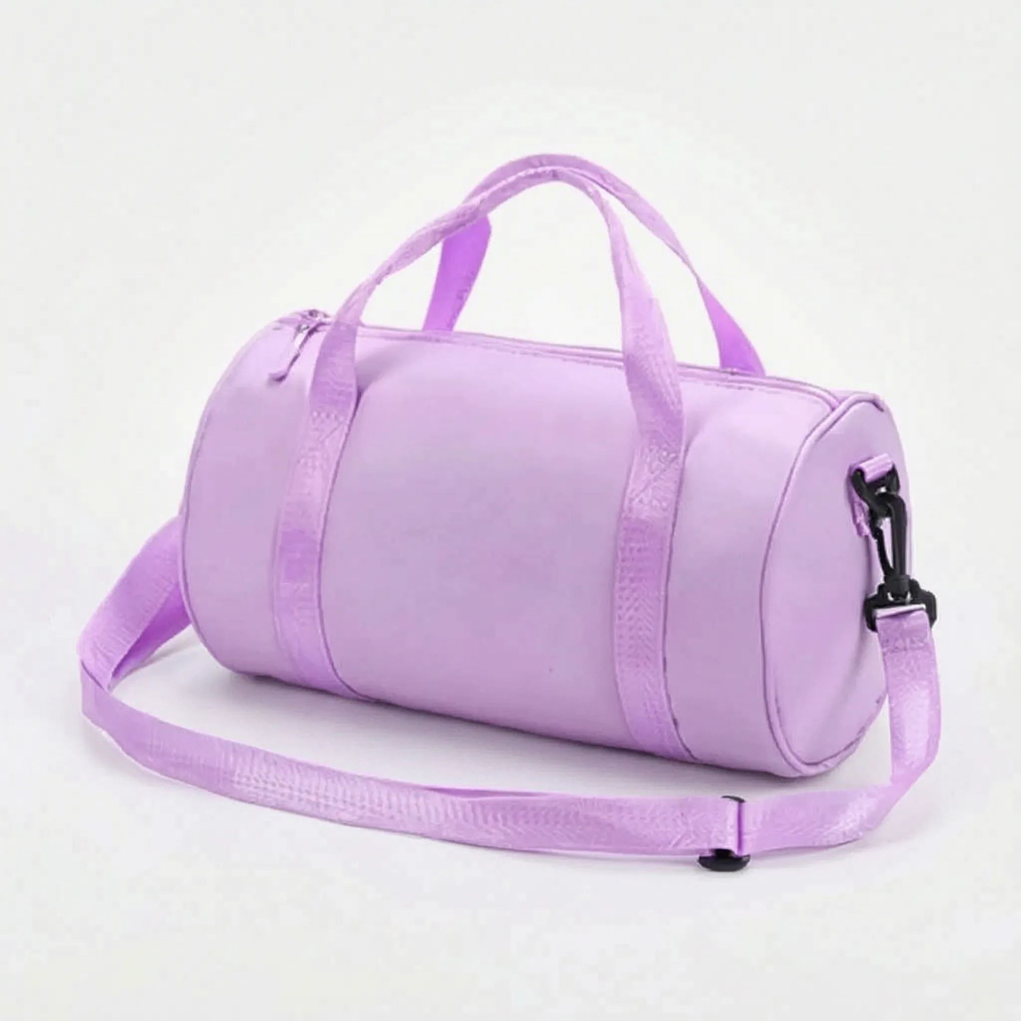 Compact Cylindrical Duffel Bag - Lightweight Gym & Travel Carry