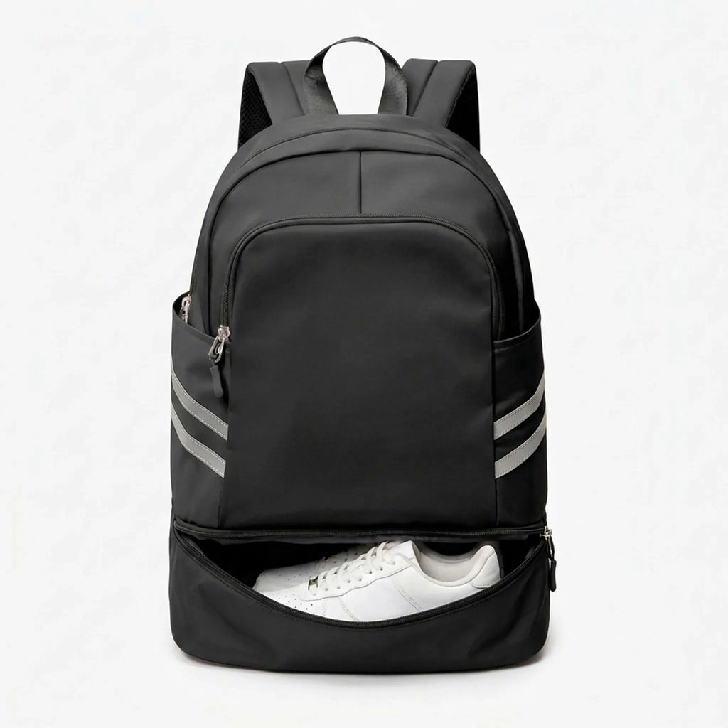 Multi-Compartment Gym and Work Backpack with Shoe Organizer