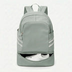 Multi-Compartment Gym and Work Backpack with Shoe Organizer