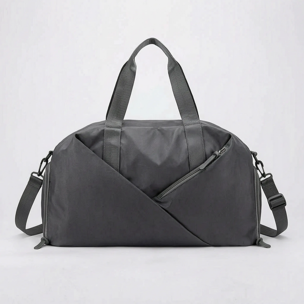 Premium Dual-Compartment Duffel Bag for Gym, Travel & Commute