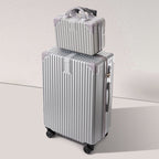 GlideVault Spinner Suitcase | Textured Hard Shell Travel Luggage