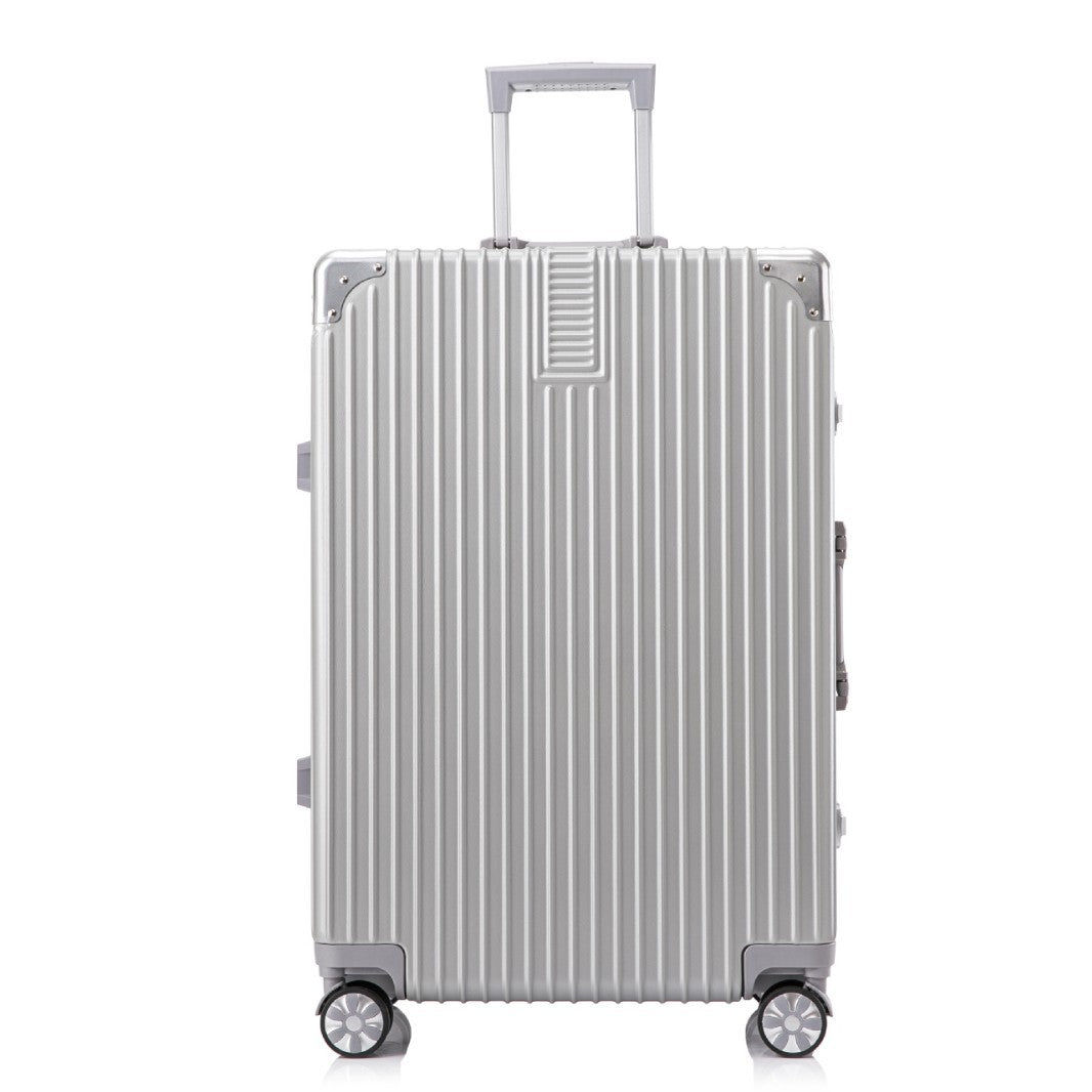 GlideVault Spinner Suitcase | Textured Hard Shell Travel Luggage