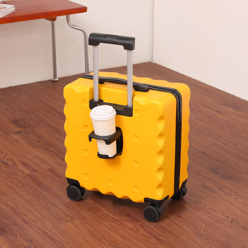 LunaCarry Compact Spinner Suitcase | Multi-Compartment Cabin Luggage