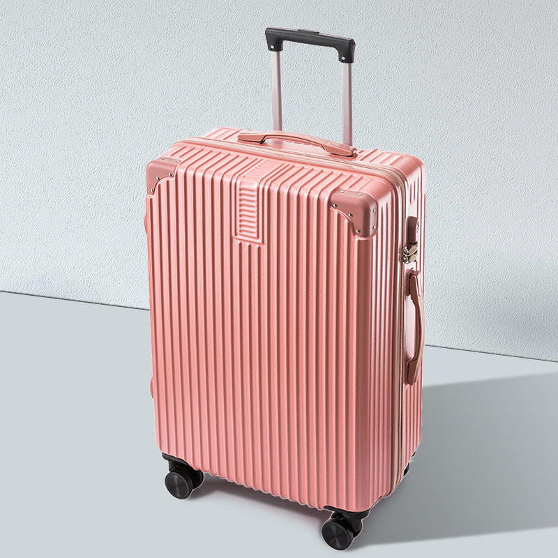 GlideVault Spinner Suitcase | Textured Hard Shell Travel Luggage
