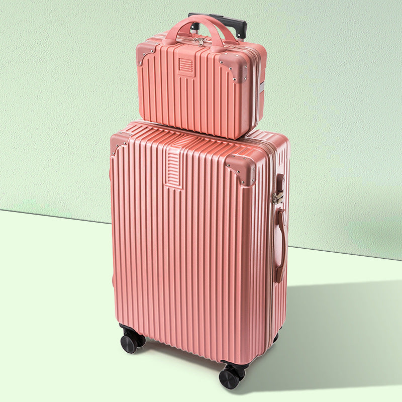 GlideVault Spinner Suitcase | Textured Hard Shell Travel Luggage