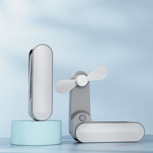 BreezeCore Rechargeable Mini Fan with Adjustable Speed Settings