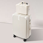 GlideVault Spinner Suitcase | Textured Hard Shell Travel Luggage