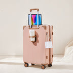 VoyaNest Hard Shell Luggage Set | TSA Spinner Suitcase Travel Set