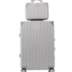 GlideVault Spinner Suitcase | Textured Hard Shell Travel Luggage