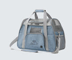 CozyTrail Pet Carrier Bag with Mesh Windows and Shoulder Strap