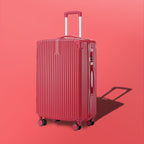 GlideVault Spinner Suitcase | Textured Hard Shell Travel Luggage