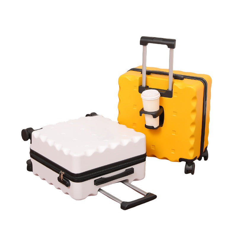 LunaCarry Compact Spinner Suitcase | Multi-Compartment Cabin Luggage