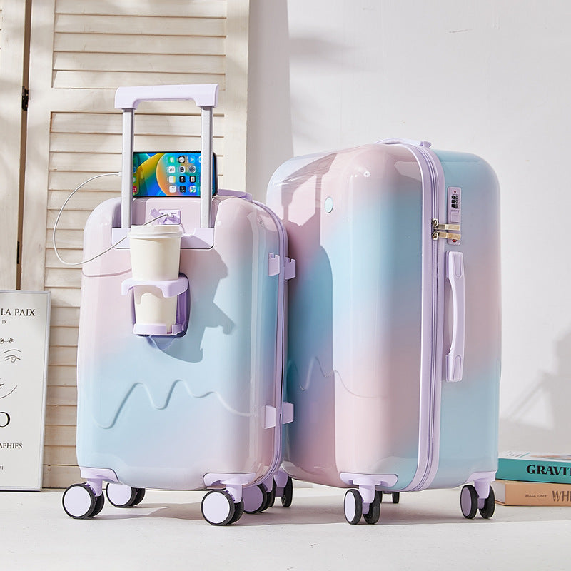 Voyara Carry-On Suitcase | Lightweight Impact-Resistant Spinner Luggage