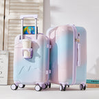 Voyara Carry-On Suitcase | Lightweight Impact-Resistant Spinner Luggage