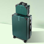 GlideVault Spinner Suitcase | Textured Hard Shell Travel Luggage