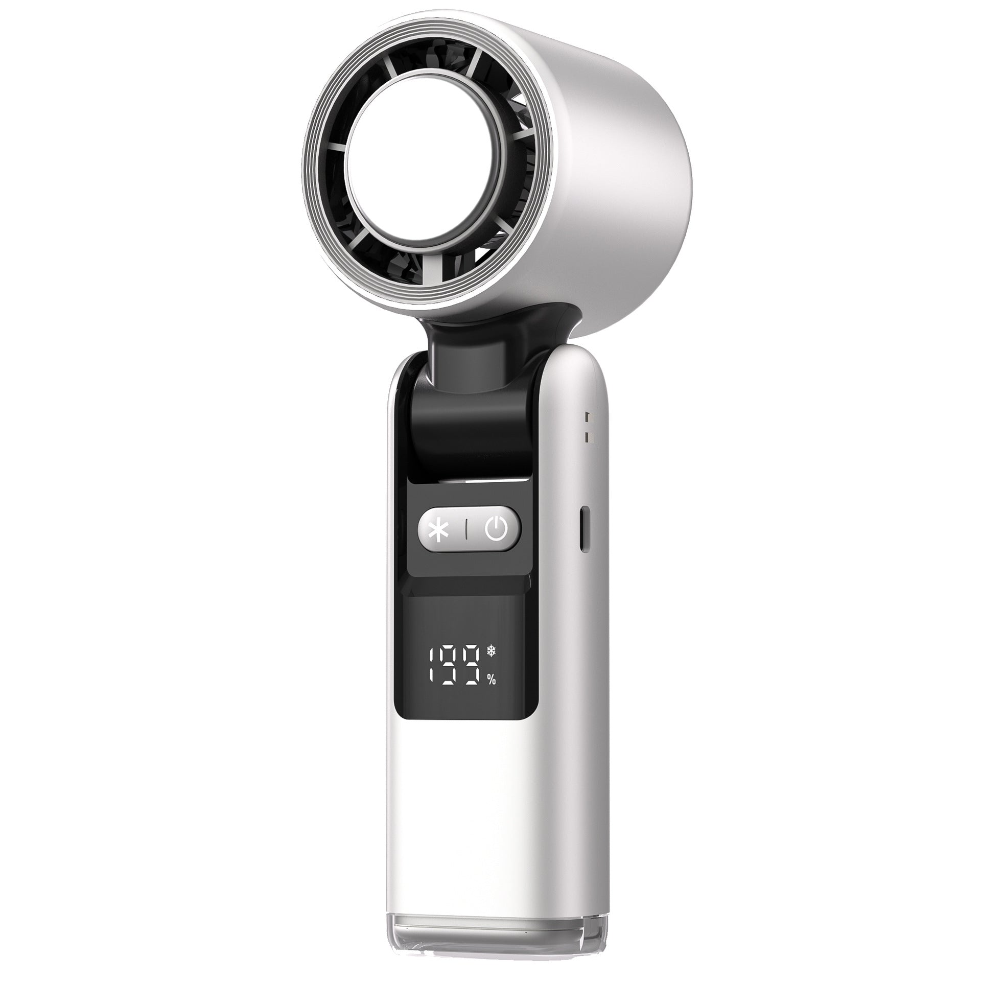 AirPulse Rechargeable Handheld Fan with Digital Display