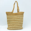 Harrowvale Woven Summer Shopper Bag Lightweight Everyday Tote Bag