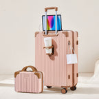 VoyaNest Hard Shell Luggage Set | TSA Spinner Suitcase Travel Set