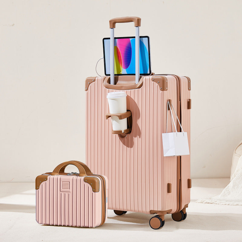 VoyaNest Hard Shell Luggage Set | TSA Spinner Suitcase Travel Set