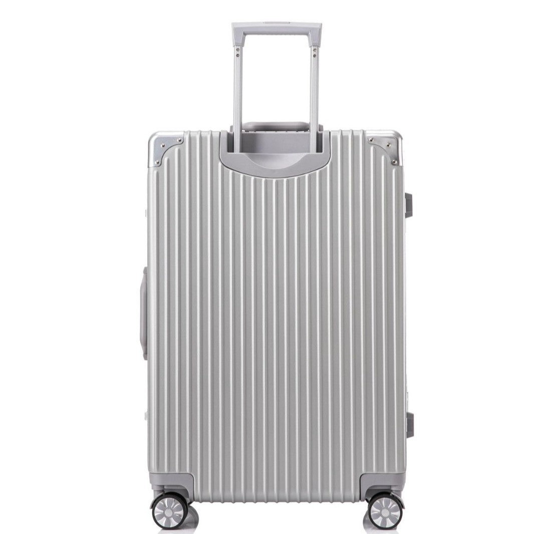 GlideVault Spinner Suitcase | Textured Hard Shell Travel Luggage