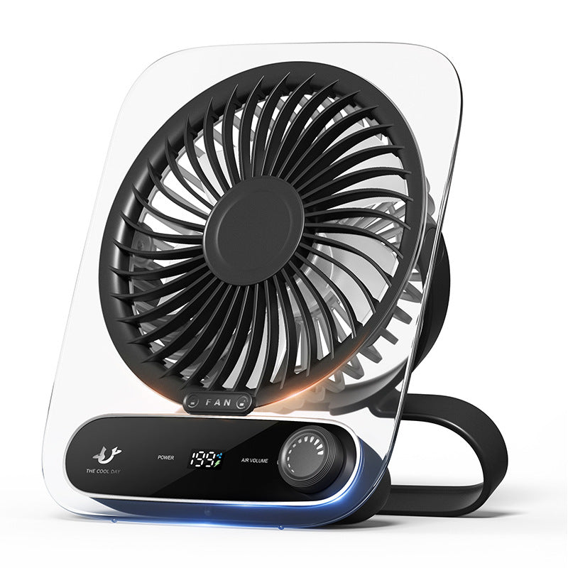 PureBreeze Portable Desk Fan with Adjustable Speed Settings