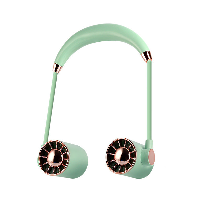 BreezeGo Portable USB Mini Fan with Adjustable Speed Settings