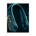 Portable Neck Cooling Fan with Digital Speed Display – Lightweight & Rechargeable
